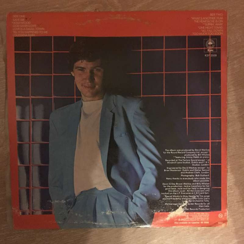 Johnny Logan  The Johnny Logan Album - Vinyl LP Record - Opened  - Very-Good+ Quality (VG+)