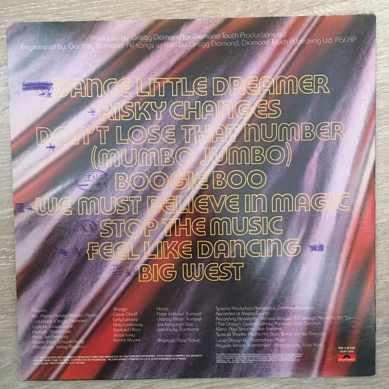 Bionic Boogie  Bionic Boogie -  Vinyl LP Record - Very-Good+ Quality (VG+)