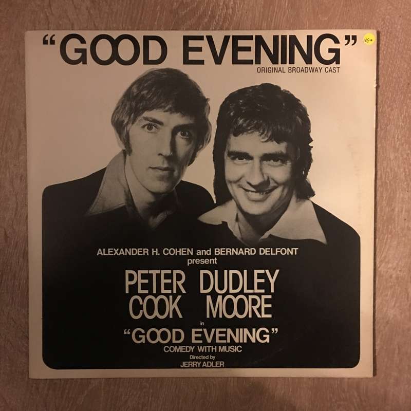 Peter Cook & Dudley Moore  Good Evening - Vinyl LP Record - Opened  - Very-Good Quality (VG)