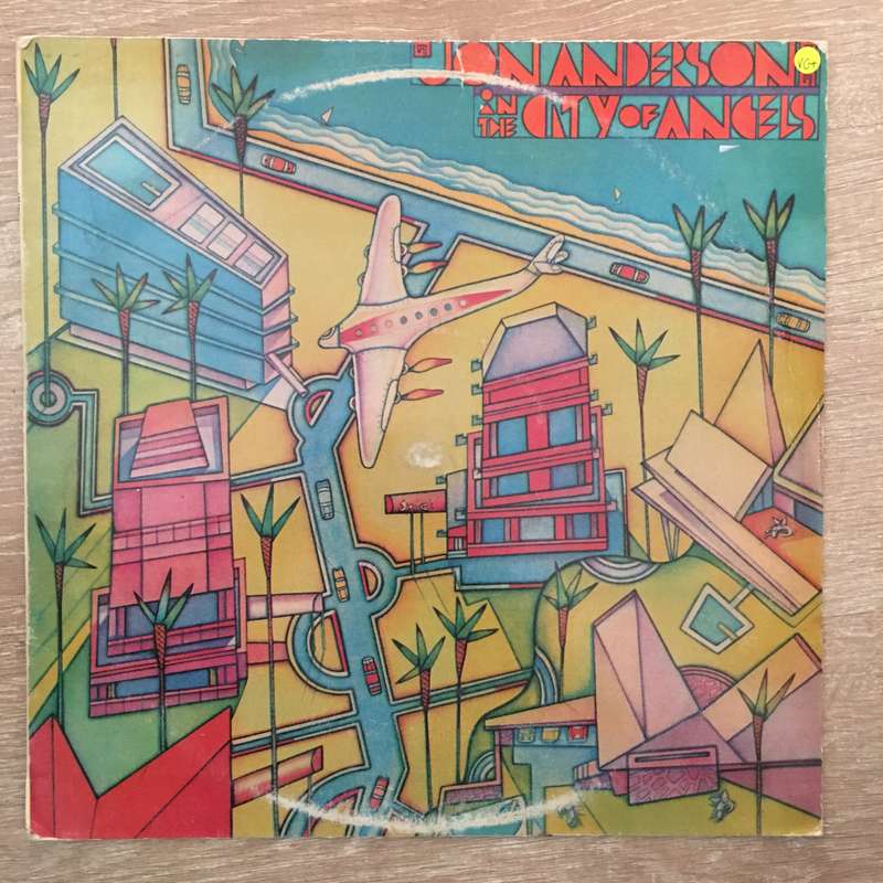 Jon Anderson In The City Of Angels - Vinyl LP Record  - Opened  - Very-Good+ Quality (VG+)