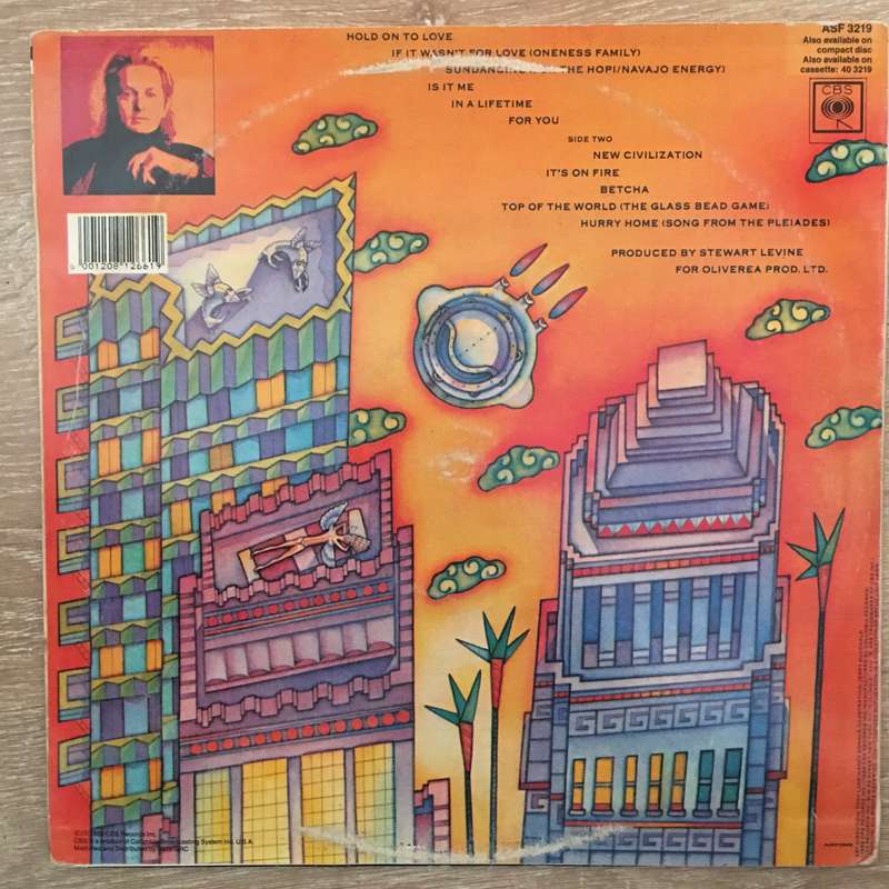 Jon Anderson In The City Of Angels - Vinyl LP Record  - Opened  - Very-Good+ Quality (VG+)