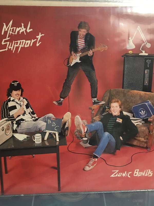 Zionic Bonds - Moral Support - Vinyl LP Record - Opened  - Very-Good+ Quality (VG+)