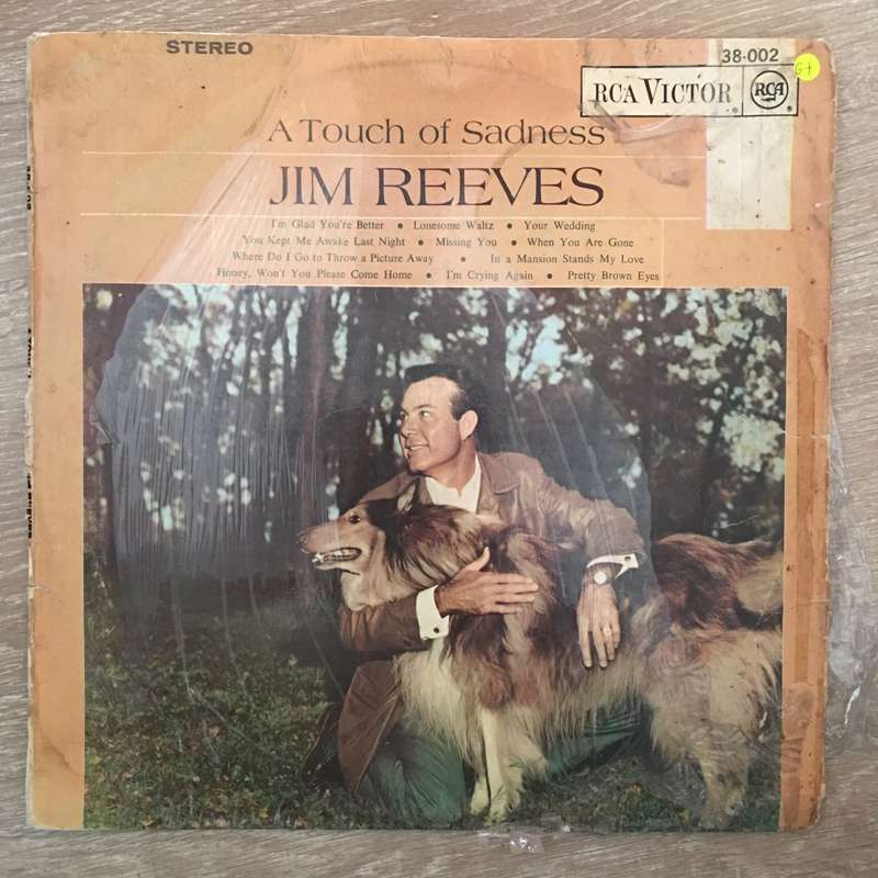 Jim Reeves - A Touch Of Sadness - Vinyl LP Record - Opened  - Good+ Quality (G+)