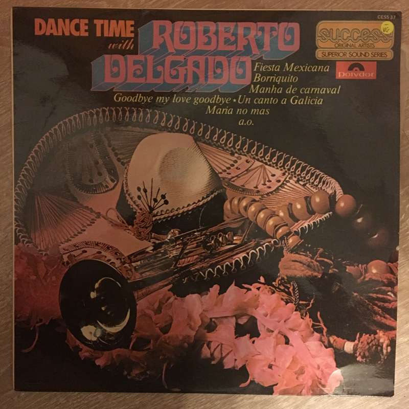 Roberto Delgado  Dance Time With Roberto Delgado - Vinyl LP Record - Opened  - Very-Good- Q...
