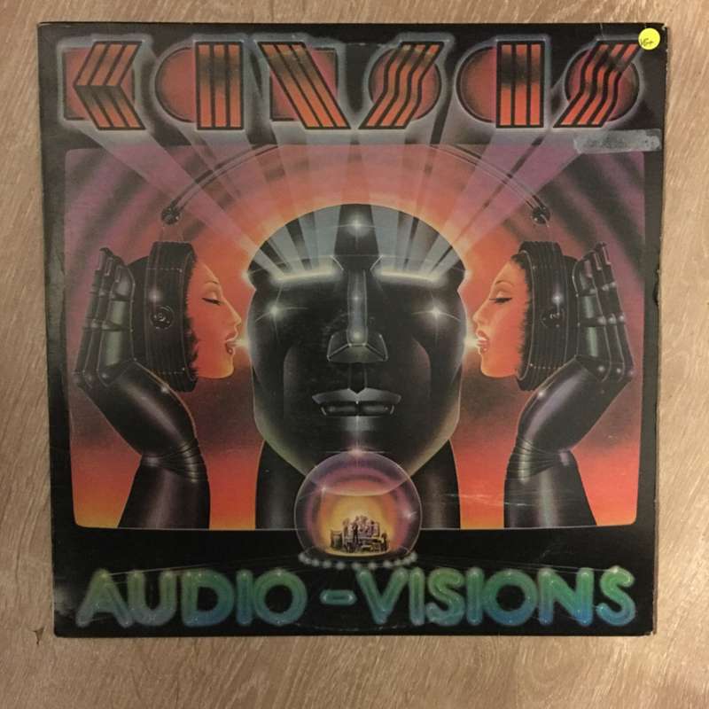 Kansas - Audio-Visions - Vinyl LP Record - Opened  - Very-Good+ Quality (VG+)