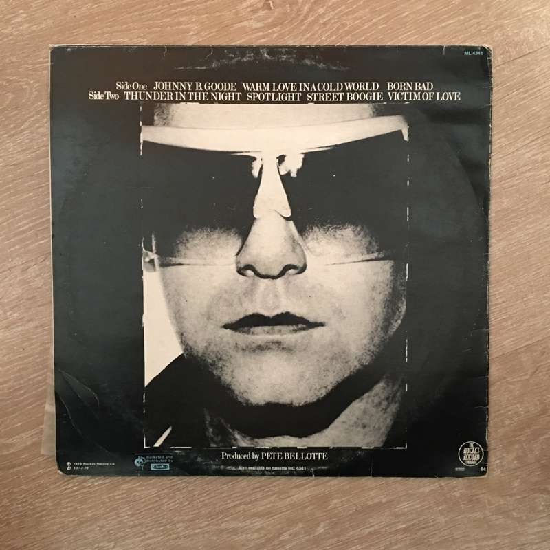 Elton John - Victim Of Love - Vinyl LP Record  - Very-Good+ Quality (VG+)