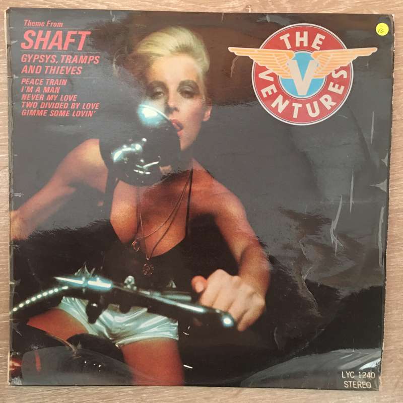 The Ventures - Theme from Shaft - Vinyl LP Record - Opened  - Very-Good- Quality (VG-)