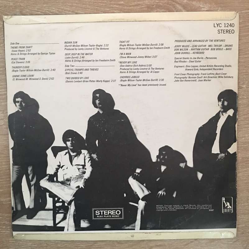 The Ventures - Theme from Shaft - Vinyl LP Record - Opened  - Very-Good- Quality (VG-)