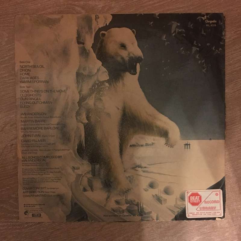 Jethro Tull - Stormwatch - Vinyl LP Record - Good+ Quality (G+)