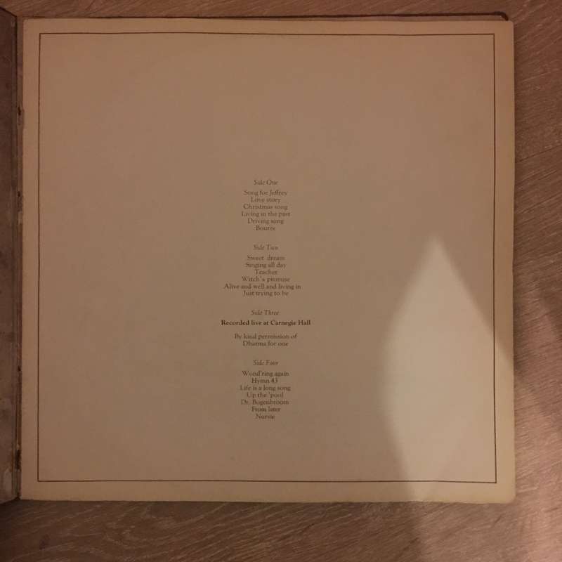 Jethro Tull - Living in the Past Box Set - Double Vinyl LP - Opened  - Good+ Quality (G+)