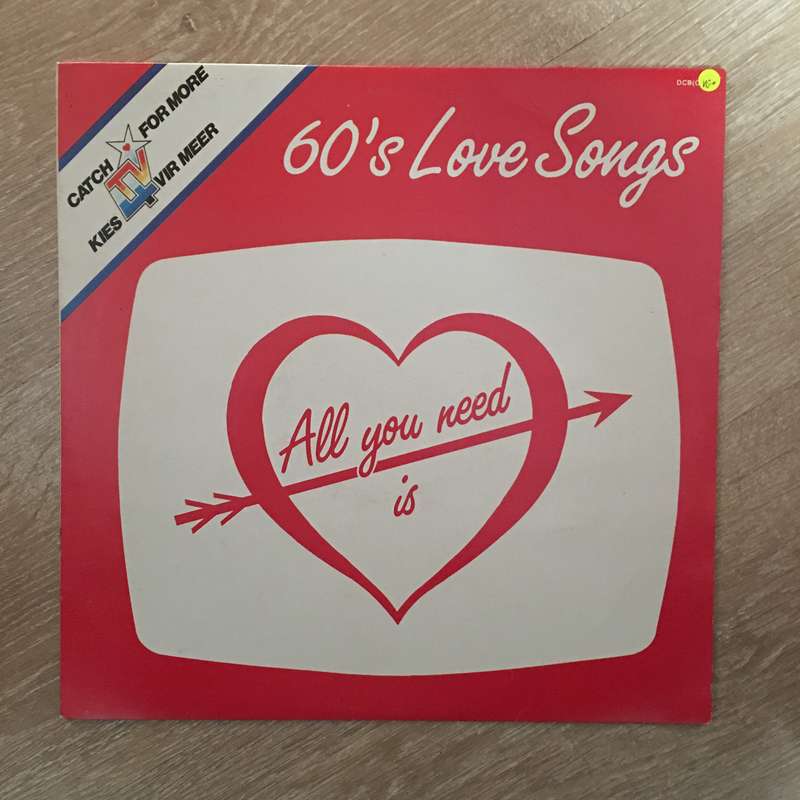 60's Love Songs - Vinyl LP Record - Opened  - Very-Good Quality (VG)
