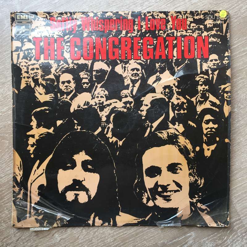The Congregation  Softly Whispering I Love You - Vinyl LP Record - Very-Good- Quality (VG-)