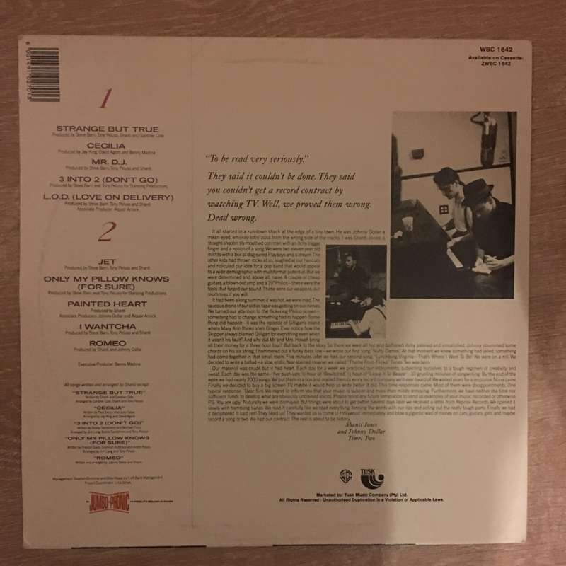 Times Two  X 2 - Vinyl LP Record - Opened  - Very-Good+ Quality (VG+)