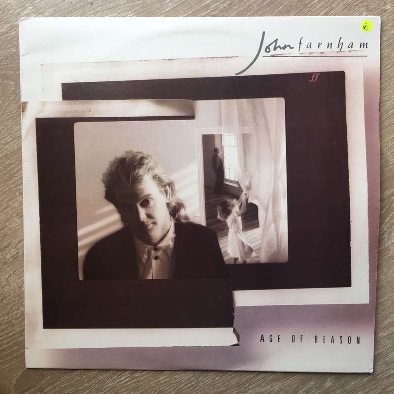 John Farnham  Age Of Reason - Vinyl LP Record (VG)