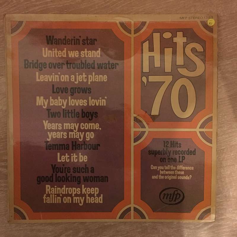 Hits '70 - Vinyl LP Record - Opened  - Very-Good- Quality (VG-)