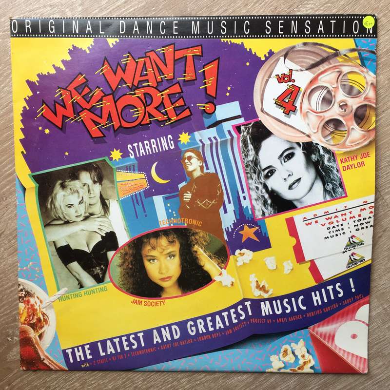 We Want More - Vol 4 -  Vinyl LP Record - Very-Good+ Quality (VG+)