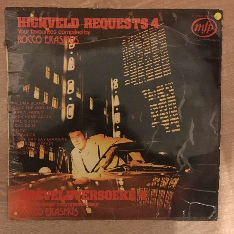 Highveld Requests with Rocco Erasmus - Vol 4 - Vinyl LP Record - Opened  - Fair/Good Quality (F/G)