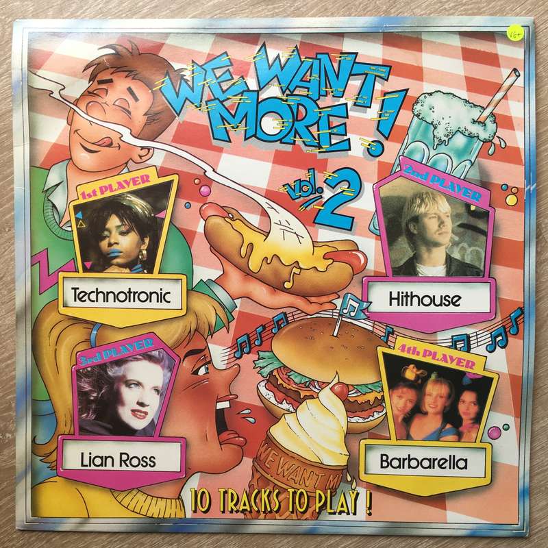 We Want More - Vol 2 -  Vinyl LP Record - Very-Good+ Quality (VG+)