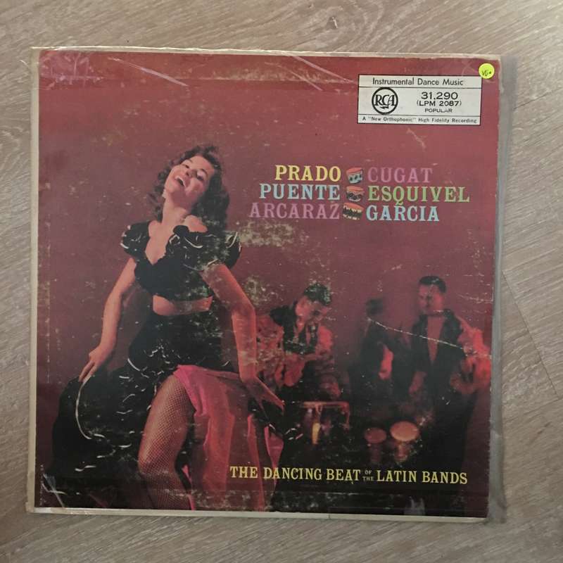The Dancing beat Of The Latin Bands - Tito Puente, Xavier Cugat,Perez Prado,-  Vinyl LP Record - ...