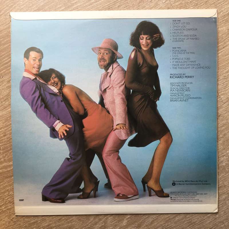 Manhattan Transfer - Coming Out - Vinyl LP Record - Very-Good+ Quality (VG+)