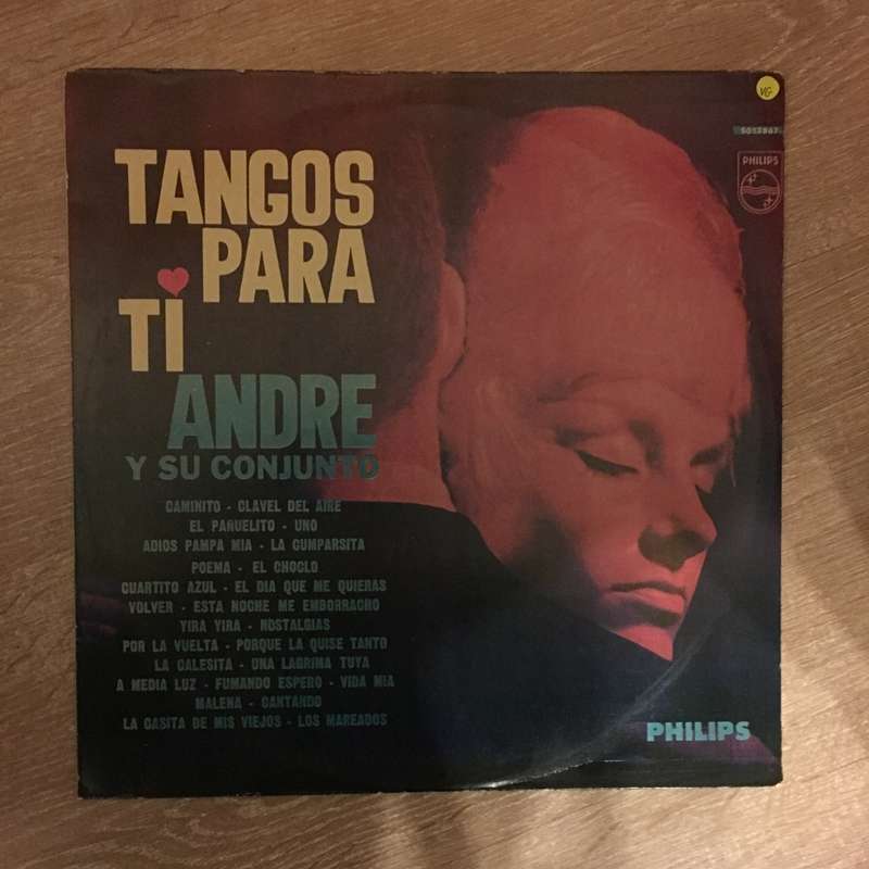 Andre Y Su Conjunto  Tangos Para Ti - Vinyl LP Record - Opened  - Very-Good Quality (VG)