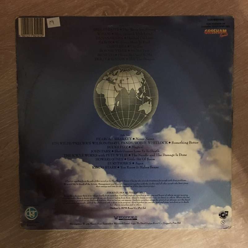 Various - Rock The World - Original Artists - Vinyl LP Record - Opened  - Very-Good+ Quality (VG+)