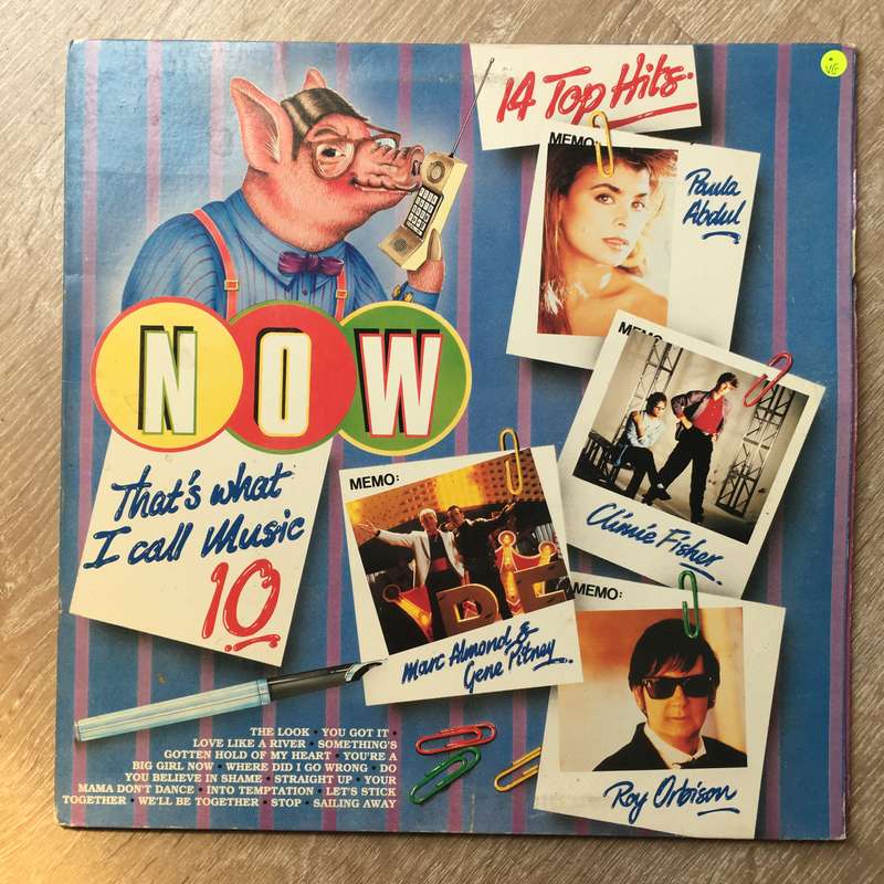 Now That's What I Call Music 10 - Original Artists - Vinyl LP Record - Opened  - Very-Good Qualit...