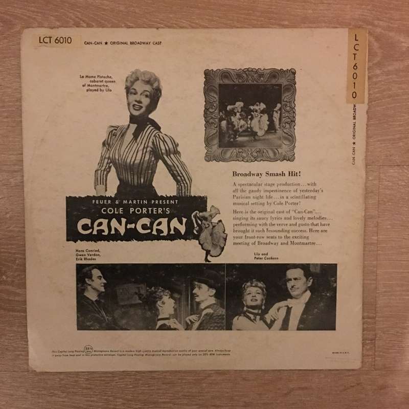 Cole Porter's Can Can - Vinyl LP Record - Very-Good Quality (VG)