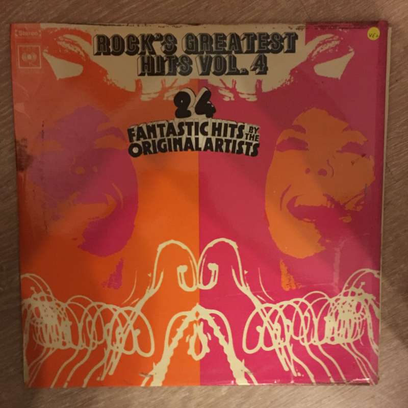 Rock's Greatest Hits - Vol 4 - 24 Original Hits - Vinyl LP Record - Opened  - Very-Good+ Quality ...