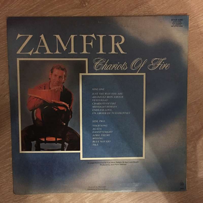 Zamfir - Chariots Of Fire - Vinyl LP Record - Opened  - Very-Good+ Quality (VG+)