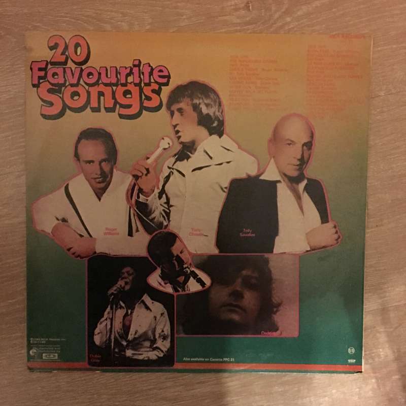 20 Favourite Songs - Original Artists - Vinyl LP Record - Opened  - Very-Good+ Quality (VG+)