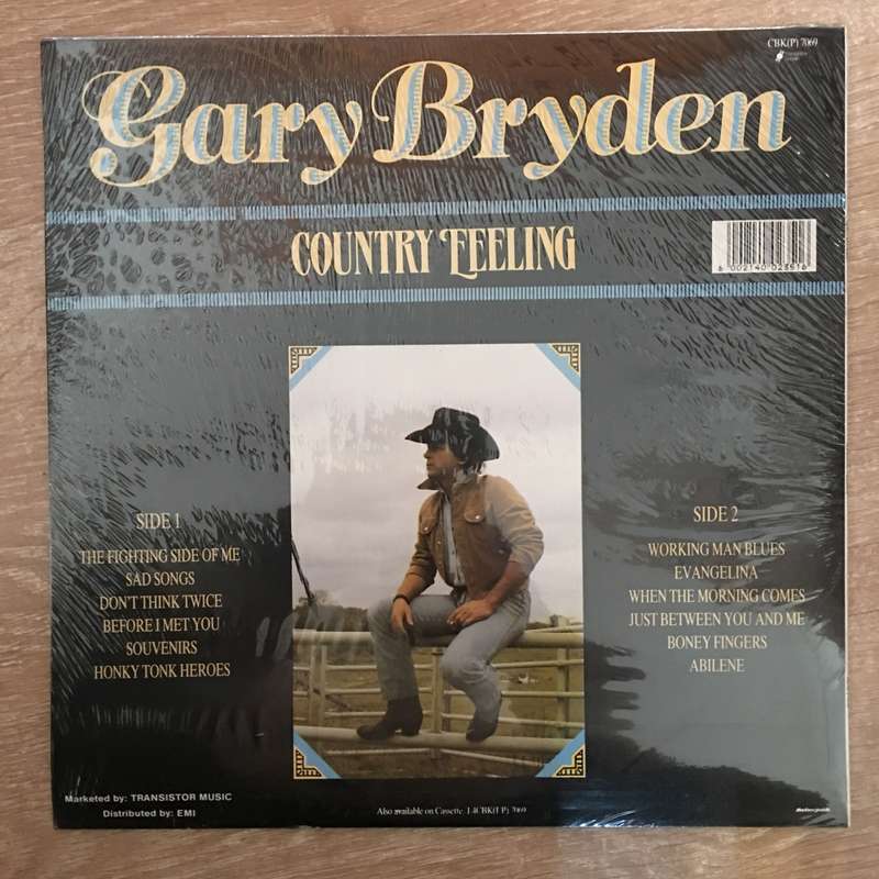 Gary Bryden - Country Feeling -  Vinyl LP Record - Sealed
