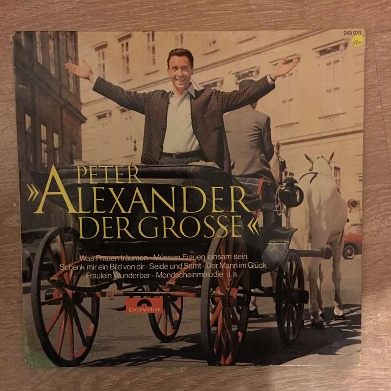 Peter Alexander - Der Grosse- Vinyl LP Record - Opened  - Very-Good+ Quality (VG+)