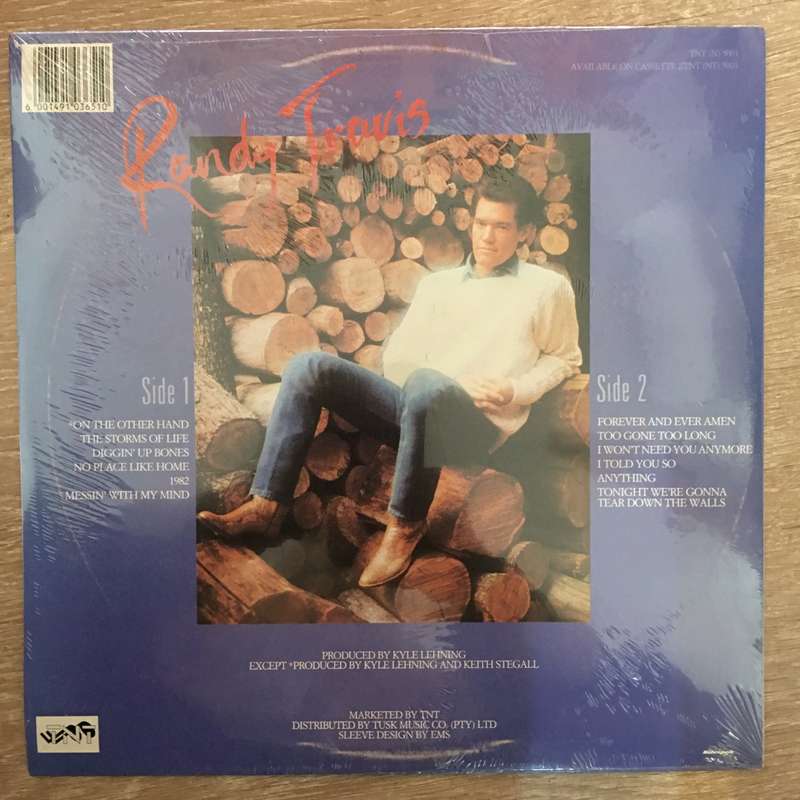 Randy Travis - No Place Like Home - Vinyl LP Record - Sealed
