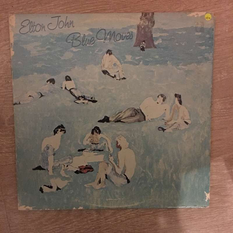 Elton John - Blue Moves-  Vinyl LP Record - Opened  - Very-Good Quality (VG)