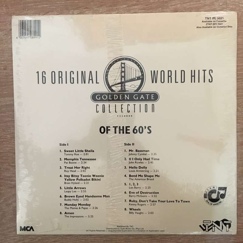 Collection of the Sixties - Vinyl LP Record - Sealed