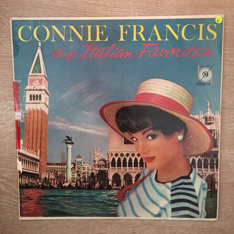 Connie Francis - Sings Italian Favourites -  Vinyl LP Record - Opened  - Very-Good Quality (VG)