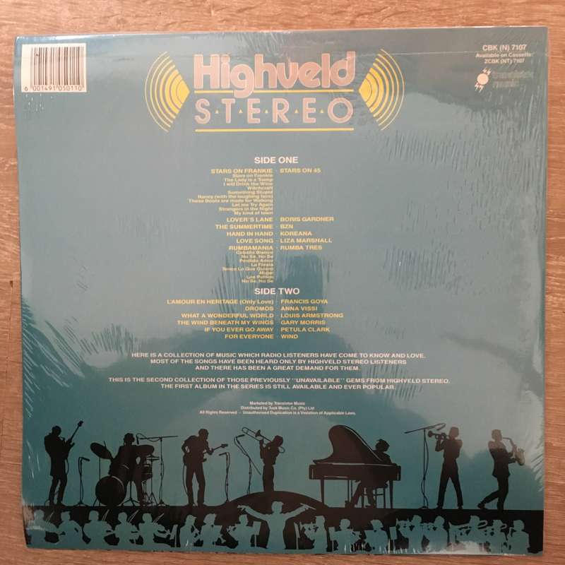 Highveld Stereo - My Kind Of Music 2 - Vinyl LP Record - Sealed