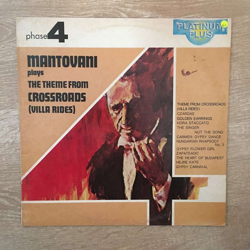 Mantovani Plays The Theme From Crossroads -  Vinyl LP Record - Opened  - Very-Good Quality (VG)