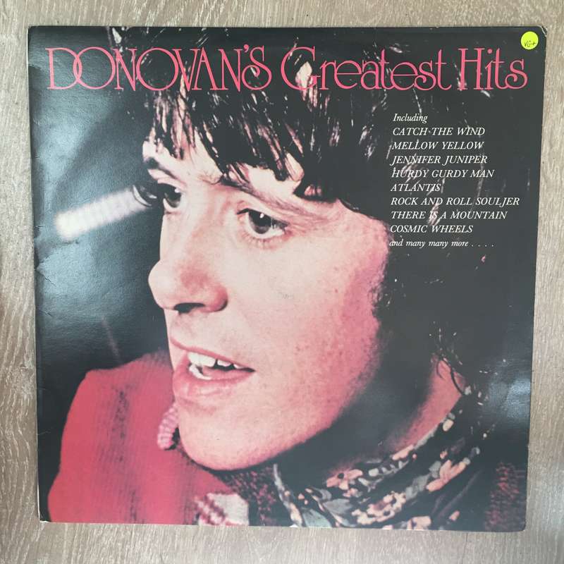 Donovan - Donovan's Greatest Hits - Vinyl LP Record - Very-Good+ Quality (VG+)