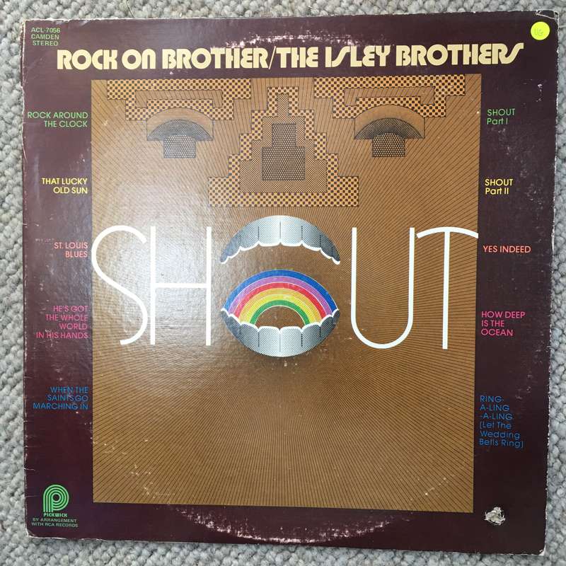 The Isley Brothers  Rock On Brother - Vinyl LP Record - Opened  - Very-Good Quality (VG)