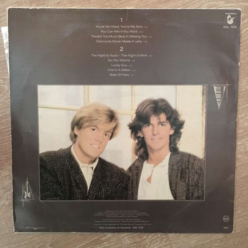 Modern Talking - The 1st Album - Vinyl LP Record  - Very-Good Quality (VG)