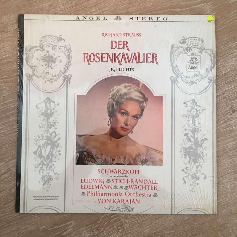 Richard Strauss  Der Rosenkavalier Highlights - Vinyl LP Record - Opened  - Very-Good+ Qual...