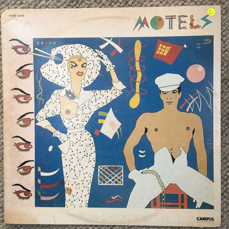 Motels - Careful - Vinyl LP Record - Opened  - Very-Good- Quality (VG-)