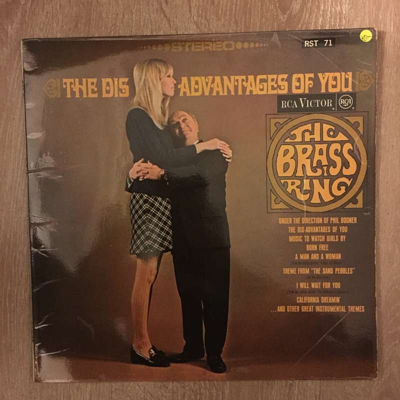 The Brass Ring - The Disadvantages of You  - Vinyl LP Record - Opened  - Very-Good- Quality (VG-)