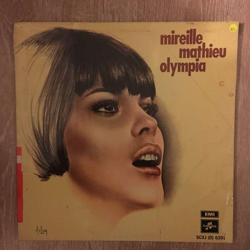 Mireille Mathieu Olympia - Vinyl LP Record - Opened  - Very-Good Quality (VG)