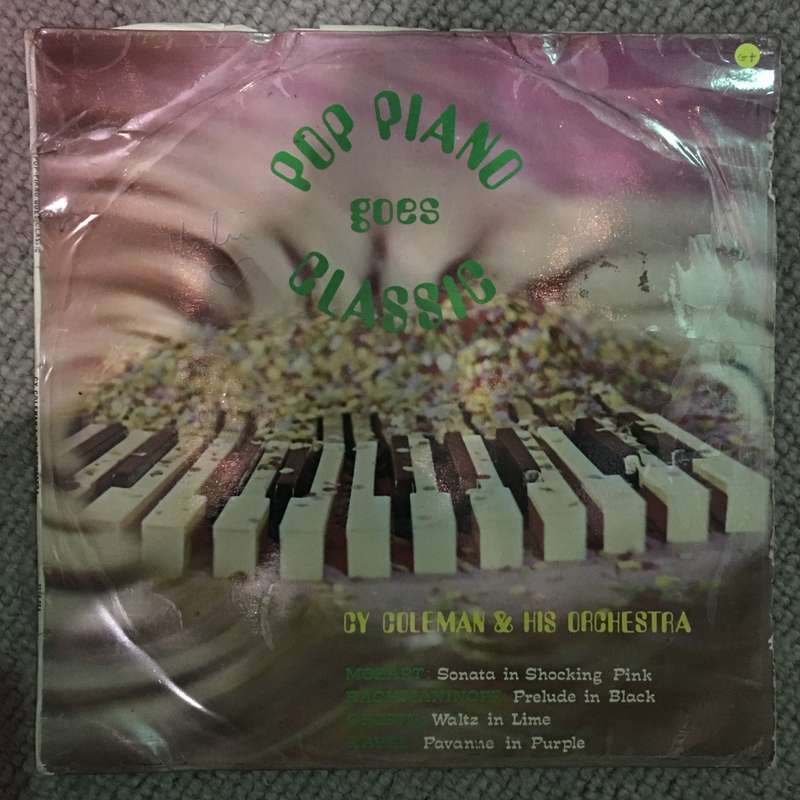 Cy Coleman & His Orchestra - Pop Piano Goes Classics - Vinyl LP Record - Opened  - Good+ Quality ...