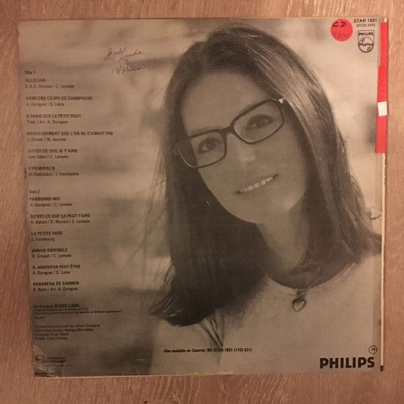 Nana Mouskouri - Alleuia - Vinyl LP Record - Opened  - Very-Good Quality (VG)