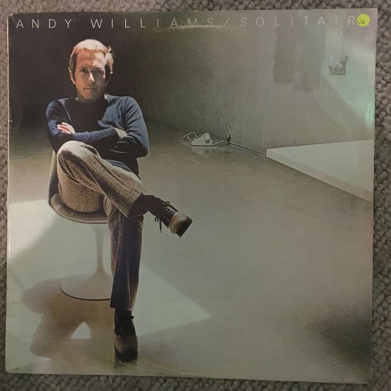 Andy Williams - Solitaire - Vinyl LP Record - Opened  - Very-Good Quality (VG)