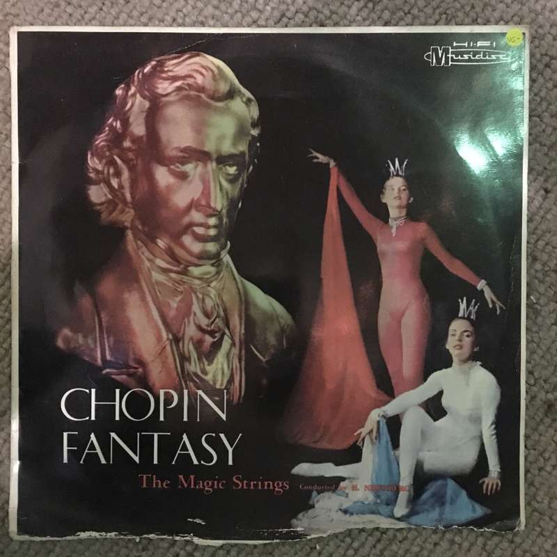 The Magic Strings Orchestra - Chopin Fantasy - Vinyl LP Record - Opened  - Very-Good- Quality (VG-)